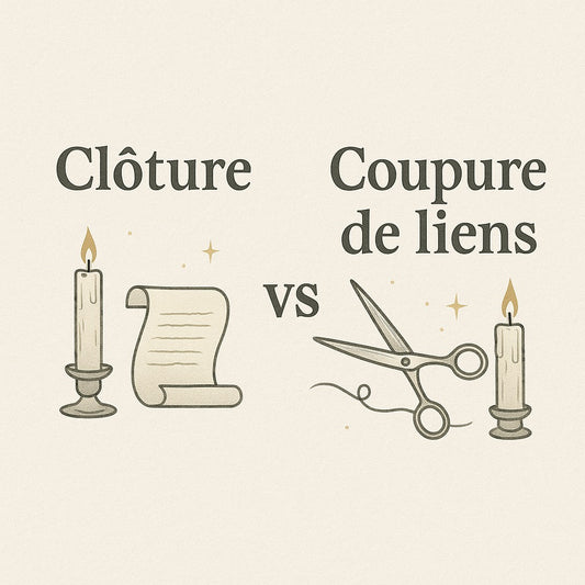 ✂️ Clôture ou coupure ? Comprendre la différence entre ces deux rituels magiques