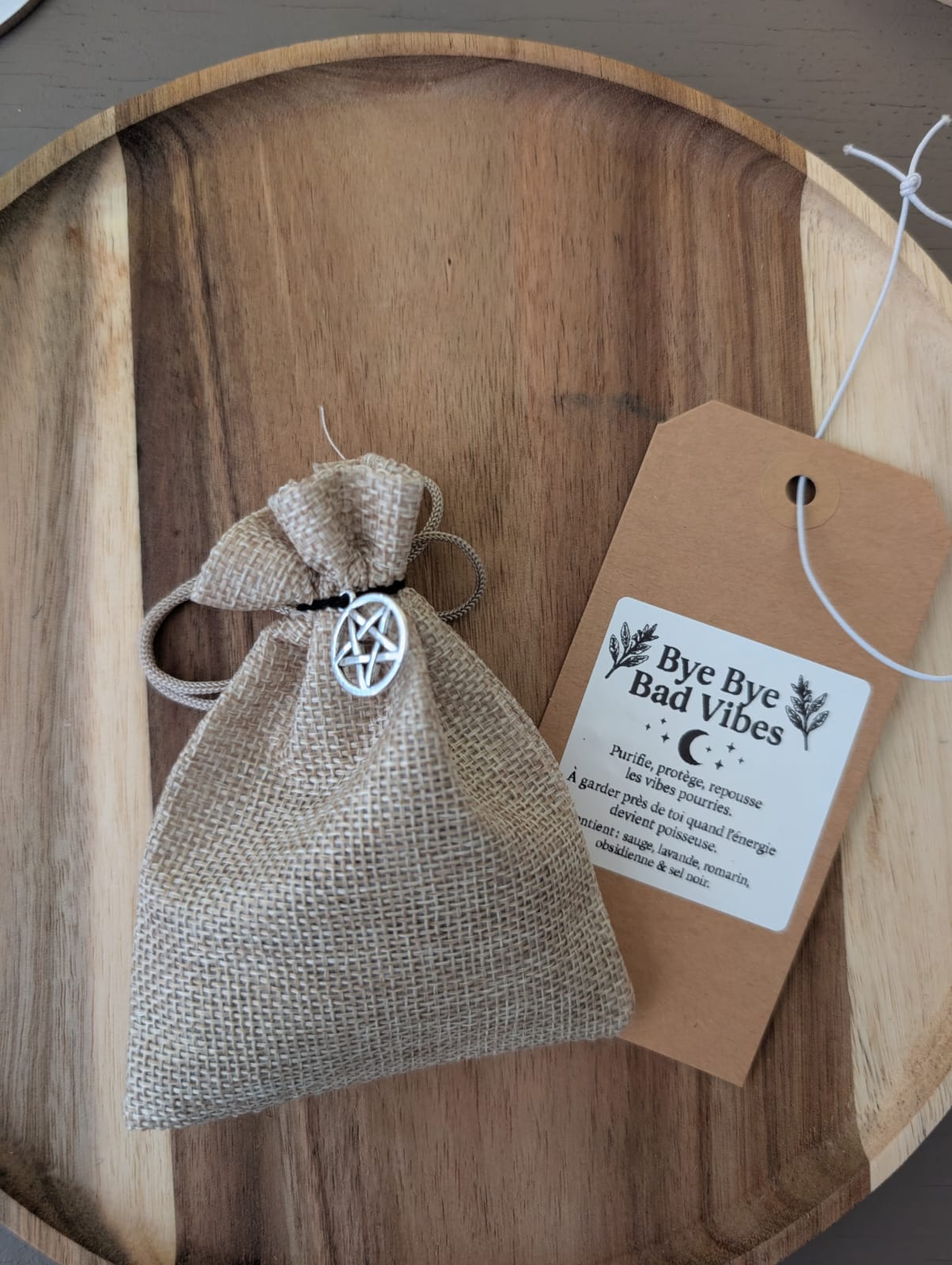 Sachet de Protection Bye Bye Bad vibes
