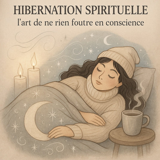❄️ Hibernation spirituelle : l’art de ne rien foutre en conscience