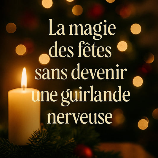 🎁 La magie des fêtes sans devenir une guirlande nerveuse