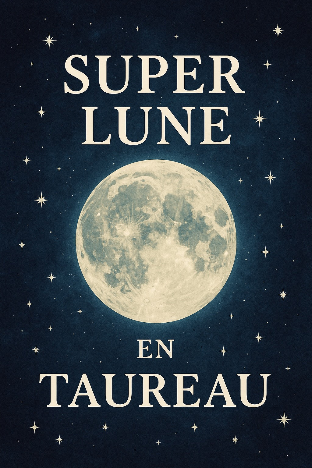 🌕 Super Lune en Taureau : l’art de lâcher ton confort sans hurler (trop fort)