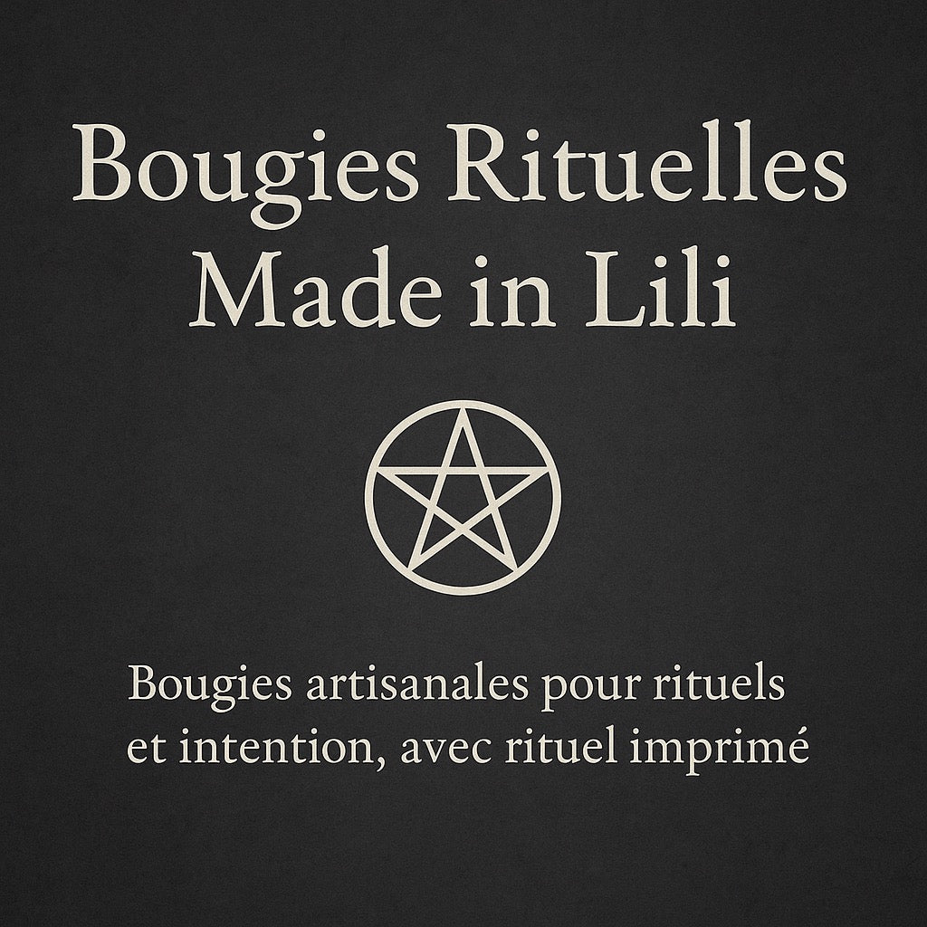 Bougies rituelles made in Lili