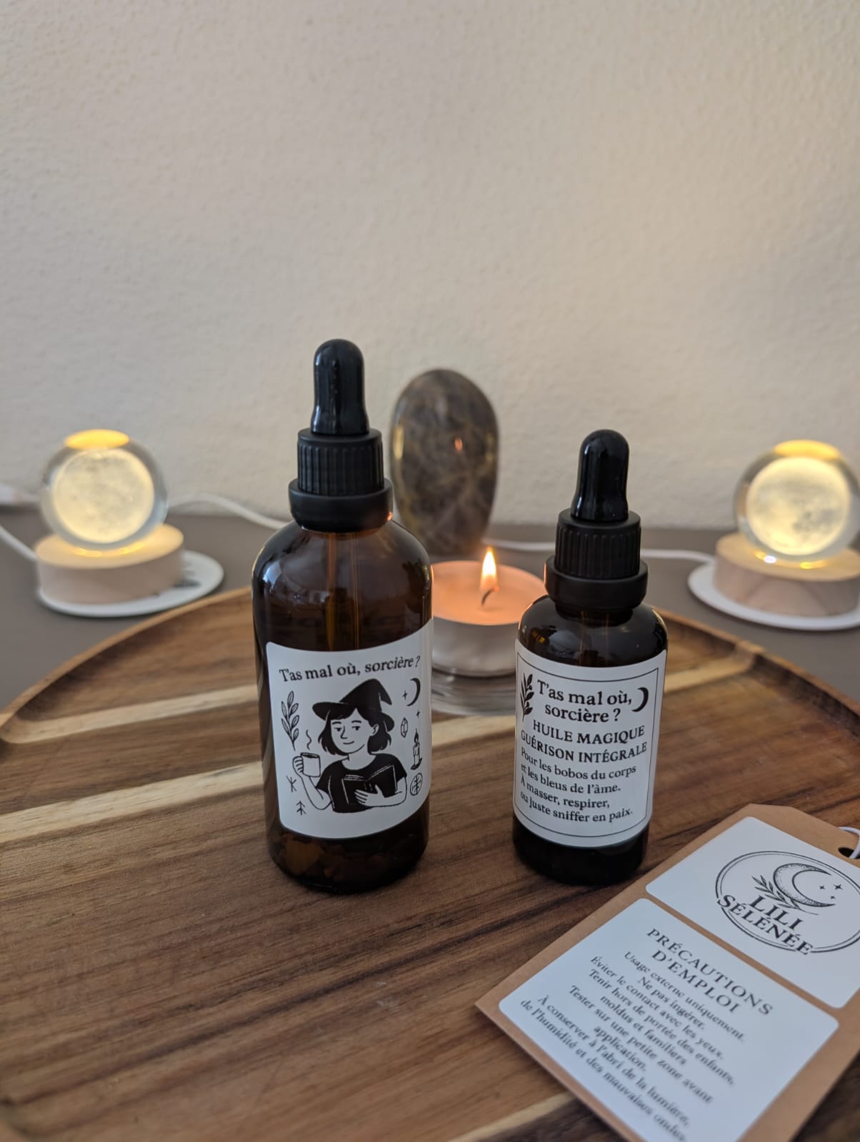 Huile de guérison / T'as mal où sorcière? 50 ml