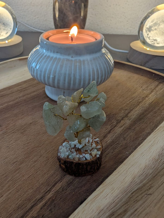 Mini arbre de vie en aventurine verte