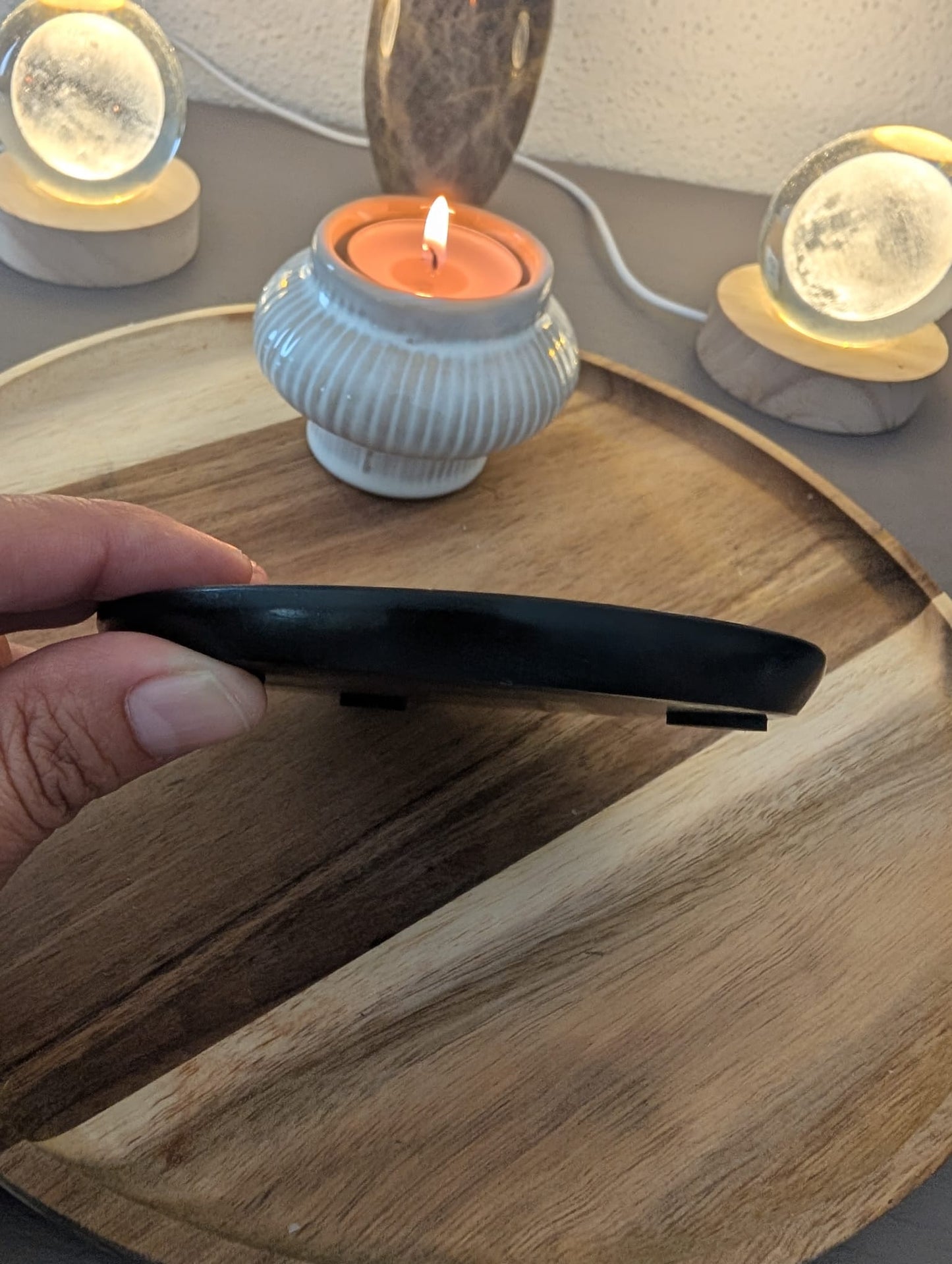 Plaque de rechargement Shungite - Fleur de vie