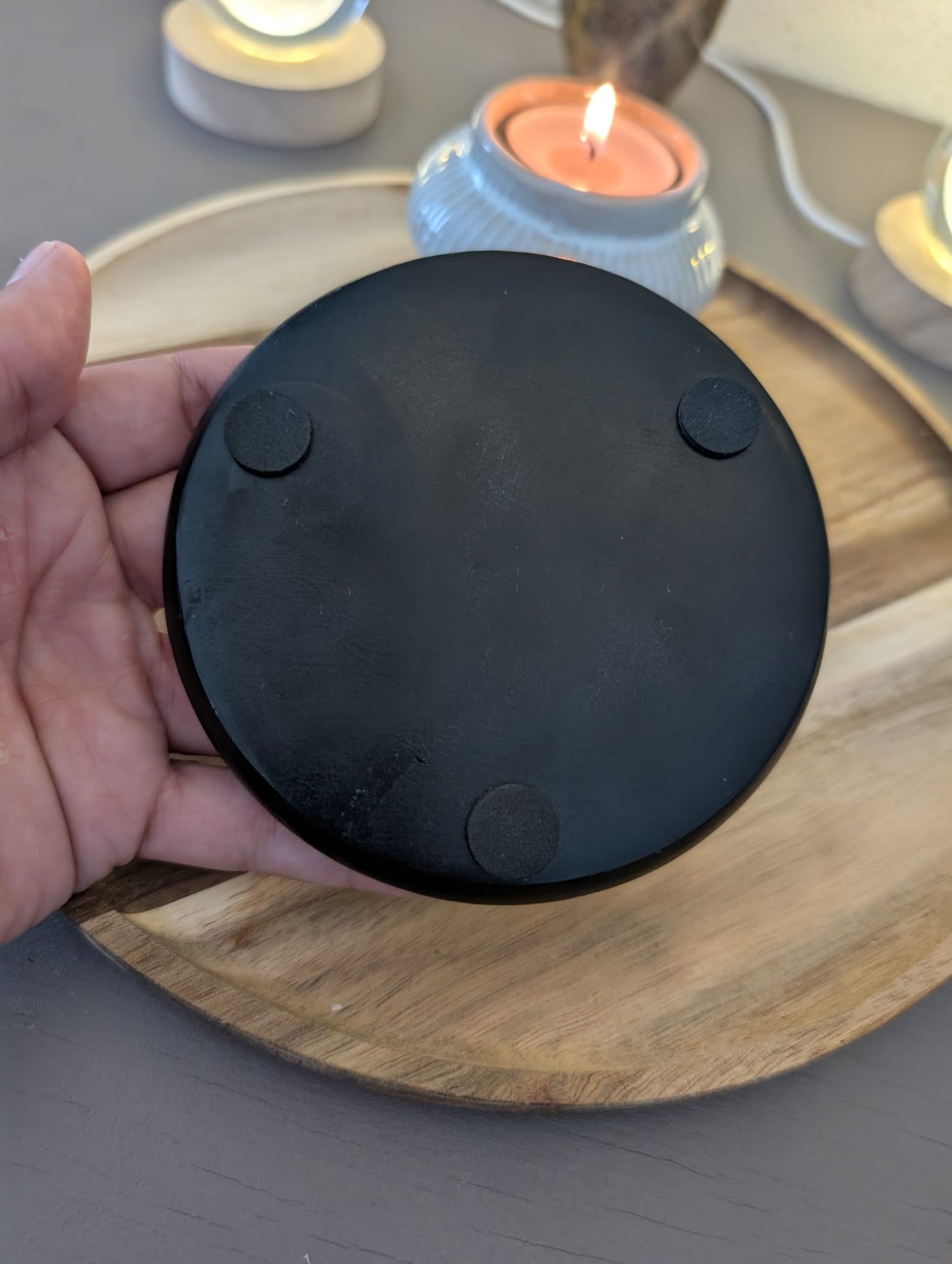 Plaque de rechargement Shungite - Fleur de vie