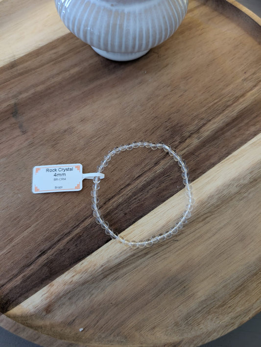 Bracelet Cristal de roche - 4m