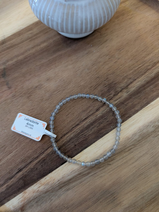 Bracelet en labradorite - 4mm