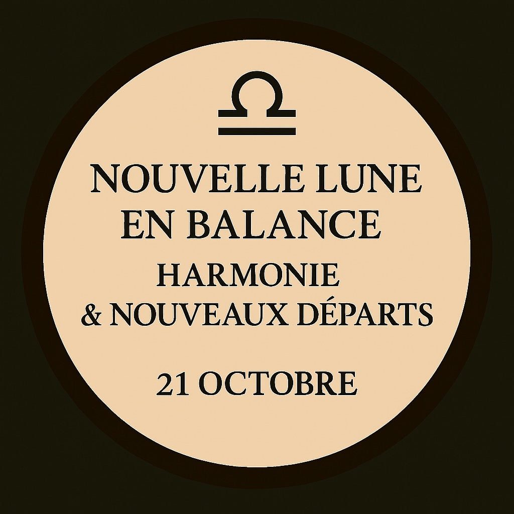🌑 Rituel de la Nouvelle Lune en Balance – Téléchargeable (PDF)