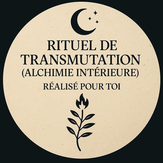 Rituel de Transmutation – Alchimie intérieure – Réalisé pour toi