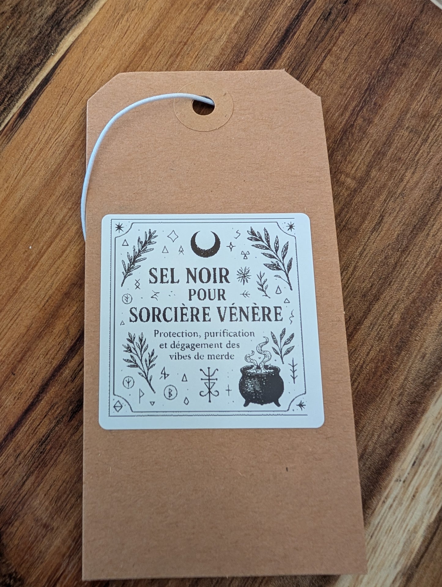 Black salt (for venerated witches)