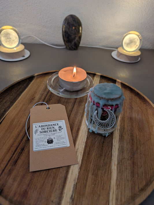 Spell jar d'abondance / L'abondance ou rien Sorcière