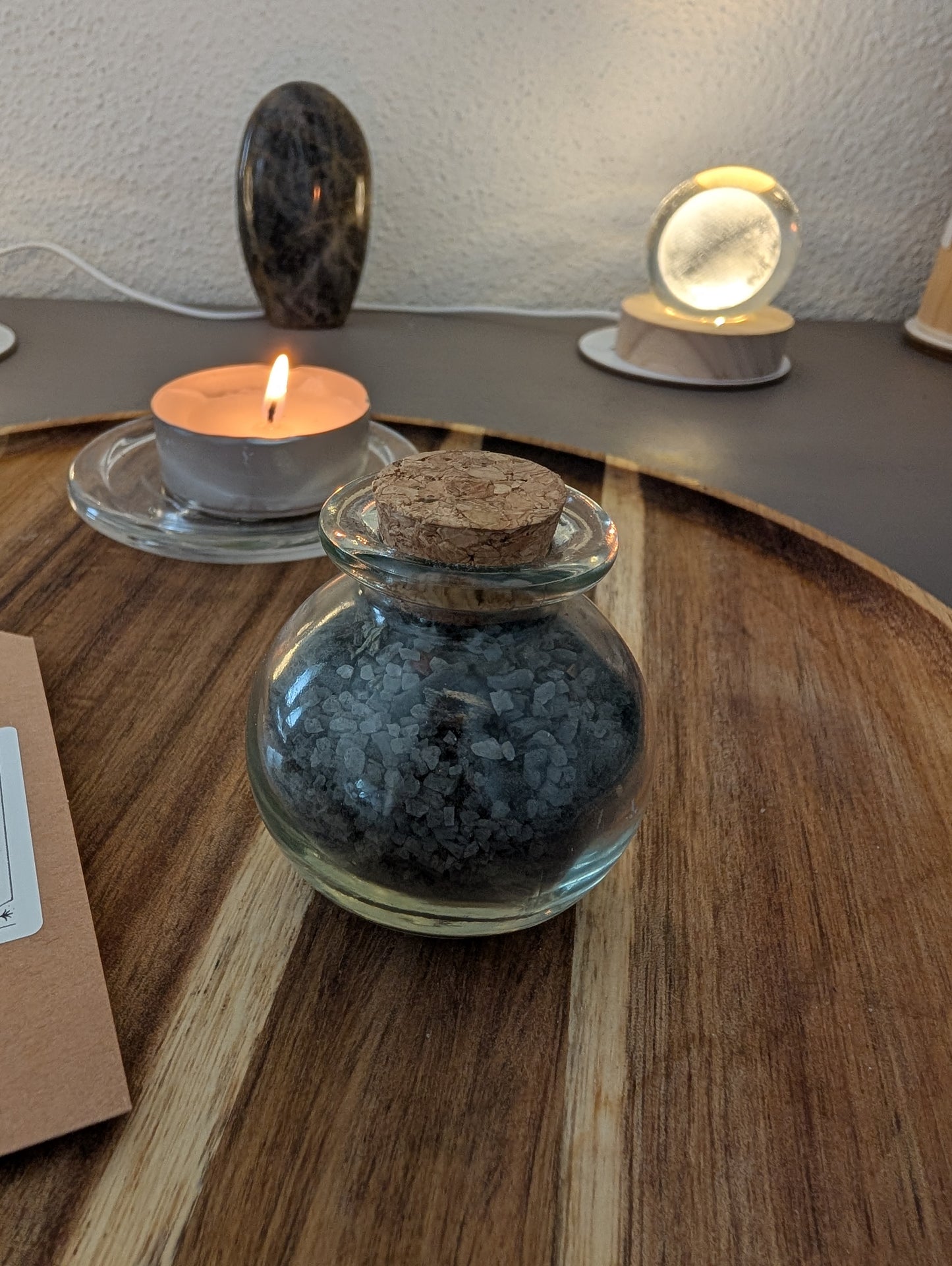 Black salt (for venerated witches)